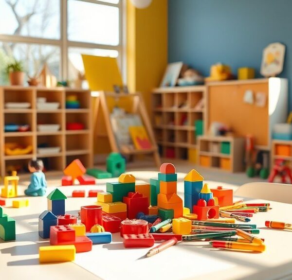 Kinderen actief en creatief bezig met het spel picatu